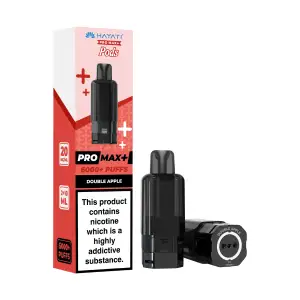 Hayati Pro Max Plus 6K Prefilled Pods - 20mg | Double Apple